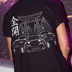 Midnight Collection - Trilogy | Oversized Tee - Black