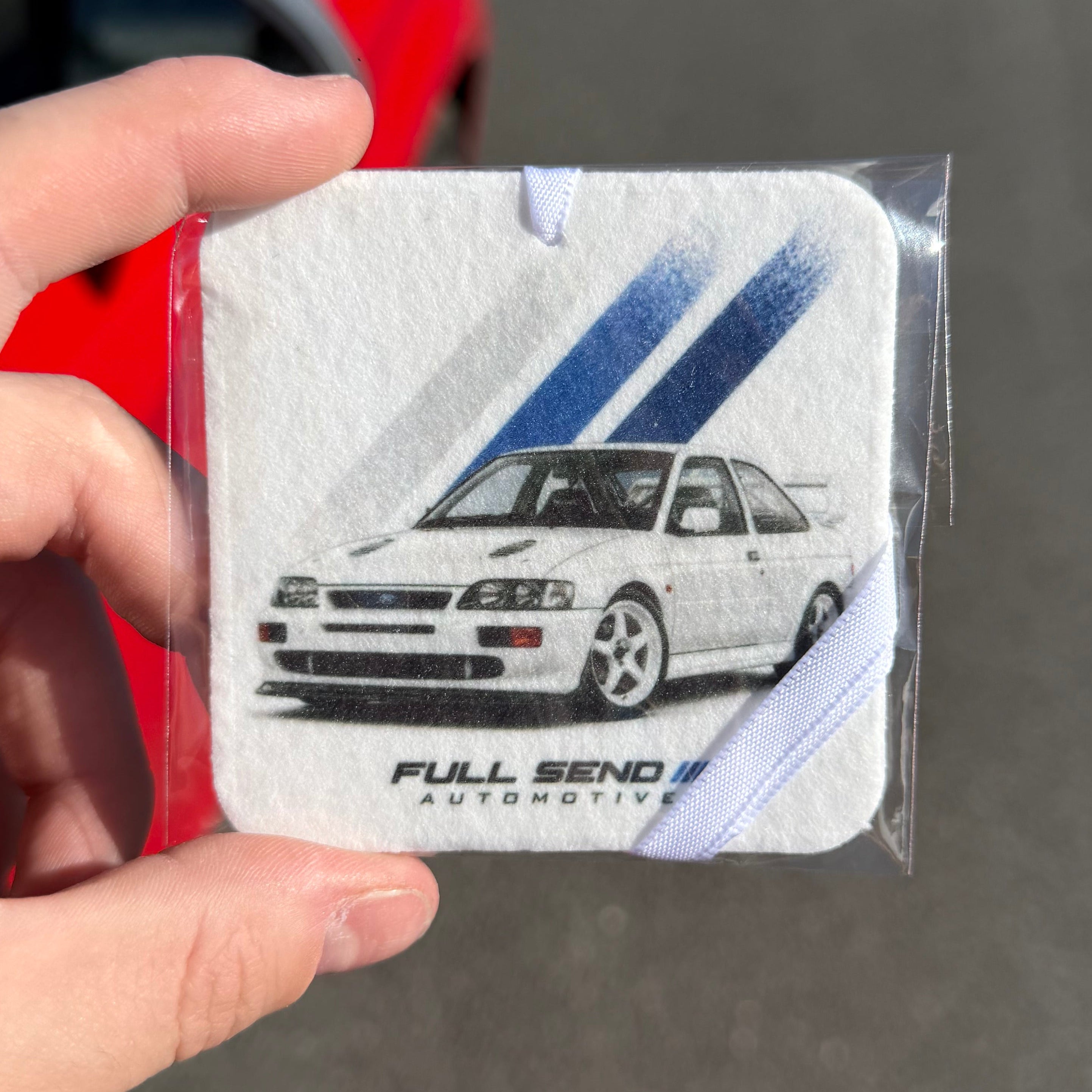 Rally Legends Air Freshener - Escort Cosworth